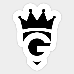 Black G_Law Logo Sticker